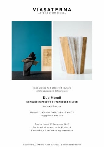 Kensuke Karasawa / Francesca Rivetti – Due mondi